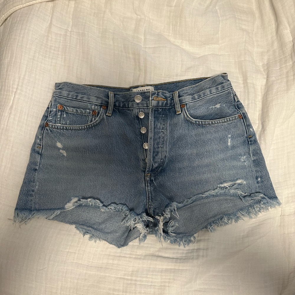 AGOLDE Parker Vintage Cut Off Short in Swapmeet